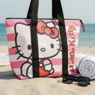 Hello Kitty® Raidallinen Rantakassi