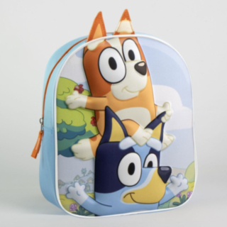 Bluey® Bingo 3D Reppu Vaaleansininen