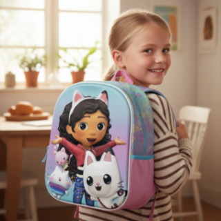 Gabbys Dollhouse® Premium Kissa Reppu