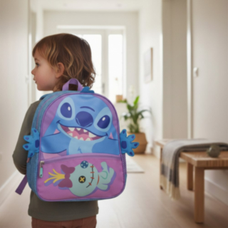 Stitch® Reppu Sininen/Liila