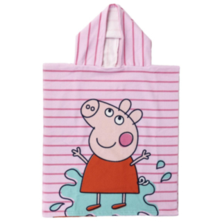 Pipsa Possu® Pyyheponcho Vaaleanpunainen