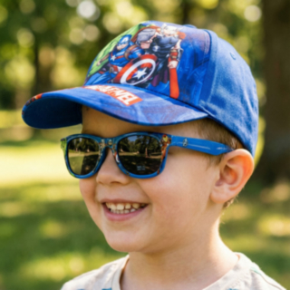 Avengers® Lippis & Aurinkolasit Sininen