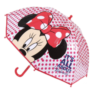 Minnie Mouse® Pilkullinen Sateenvarjo Punainen