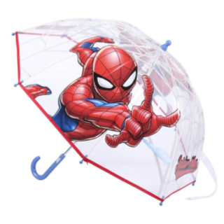 Spiderman® Sateenvarjo Läpinäkyvä