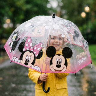 Minnie Mouse® Sateenvarjo Vaaleanpunainen