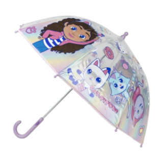 Gabby's Dollhouse® Läpinäkyvä Sateenvarjo