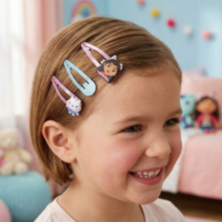 Gabby's Dollhouse® Glitter Hiuspinnit