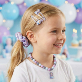 Frozen® Kaulakoru & Hiustarvikesetti Liila