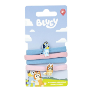 Bluey® Hiuslenkit Sininen/Vaaleanpunainen