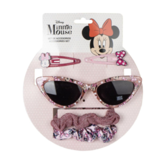 Minnie Mouse® Aurinkolasit & Hiustarvikesetti