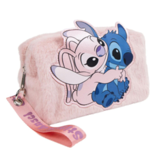 Stitch® Angel & Stitch Toilettilaukku Vaaleanpunainen