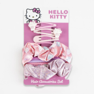 Hello Kitty® Hiustarvikesetti Vaaleanpunainen
