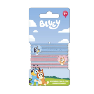 Bluey® Hiuslenkit Sininen/Vaaleanpunainen