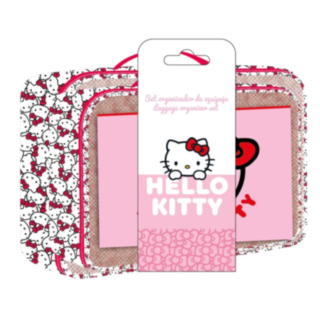Hello Kitty® Toilettilaukku Setti Vaaleanpunainen