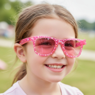 Barbie® Leopardikuvio Aurinkolasit Pinkki