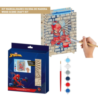 Spiderman® Maalattava Puuhahmo