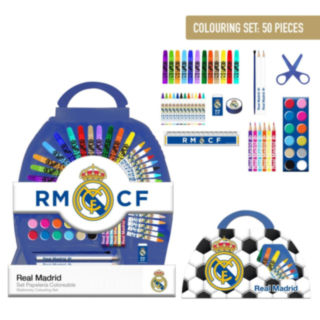 Real Madrid® Väritys & Piirrustussetti Laukku