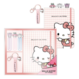 Hello Kitty® Kirjoitussetti Vaaleanpunainen
