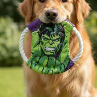 Marvel® Hulk Köysi Frisbee Koiranlelu