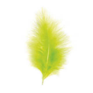 Koristehöyhen Limenvihreä 10–15 cm