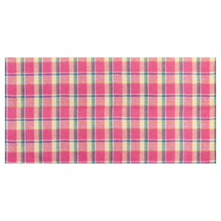 Ruudullinen Pellavaliina Fuksia