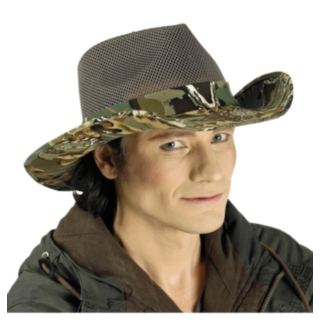 Maastokuvio Cowboyhattu
