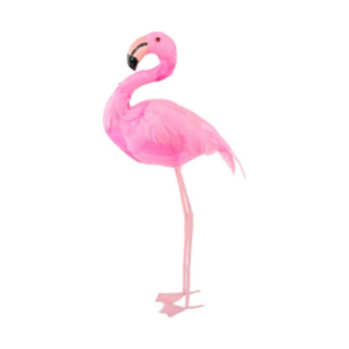 Seisova Flamingo Vaaleanpunainen
