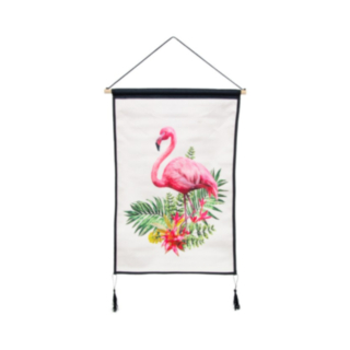 Flamingo Seinäkoriste Trooppinen