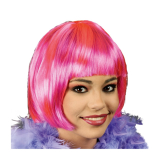 Kawaii Bob Peruukki Pinkki/Lila
