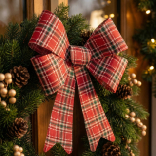 Tartan Joulurusetti Punainen