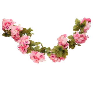 Tekohortensia Koristeköynnös Vaaleanpunainen