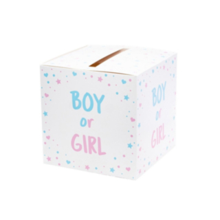 Boy Or Girl Gender Reveal Laatikko