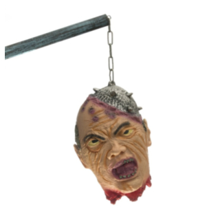 Lateksi Zombipää ketjulla