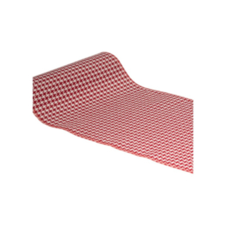 Houndstooth Kaitaliina Punainen/Valkoinen
