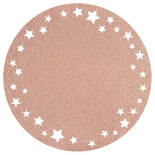 Glitter Premium Pöytätabletit Roosa