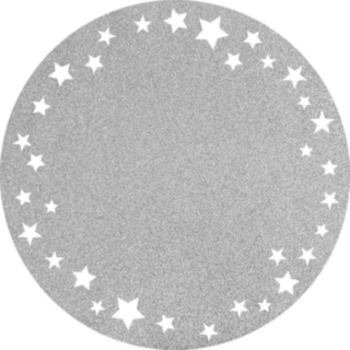 Glitter Premium Pöytätabletit Hopea