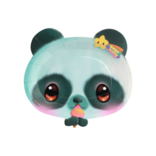 Bangoberry® Panda Pahvilautaset