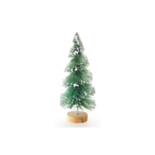 Luminen Joulukuusi Puujalustalla