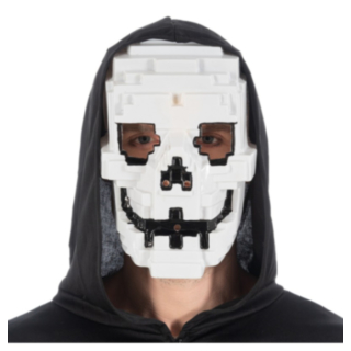 Pixel Gamer Kallomaski Valkoinen