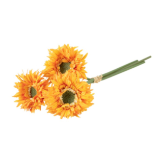 Tekokukkakimppu Gerbera Oranssi