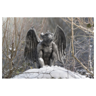 Gargoyle Veistos Kiveä