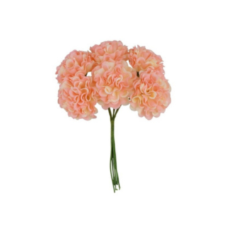 Tekokukat Mini Hortensia Vaaleanpunainen/Norsunluu