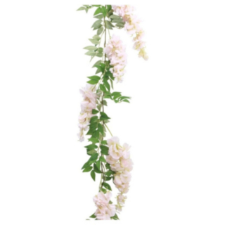 Tekokukkaköynnös Visteria Vaaleanpunainen