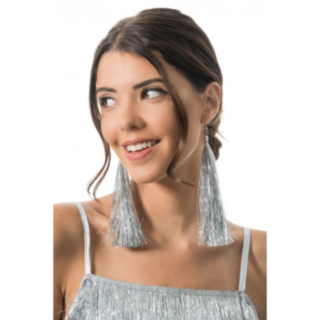 Glitter Hapsu Korvakorut Hopea