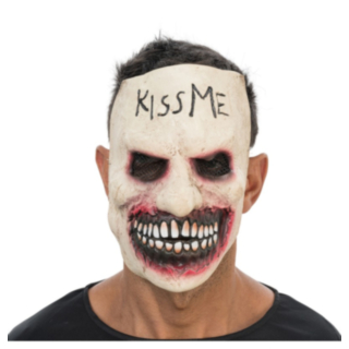 Kiss Me Halloween Lateksinaamio