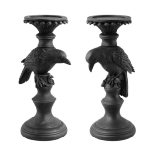 Korppi Kynttilänjalka Musta