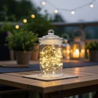Mini LED Valoketju Lämminvalkoinen