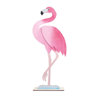 Huopa Flamingo Koriste Vaaleanpunainen