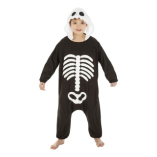 Luuranko Kigurumi Lasten Naamiaisasu