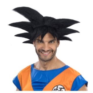Dragon Ball Z® Goku Peruukki Musta